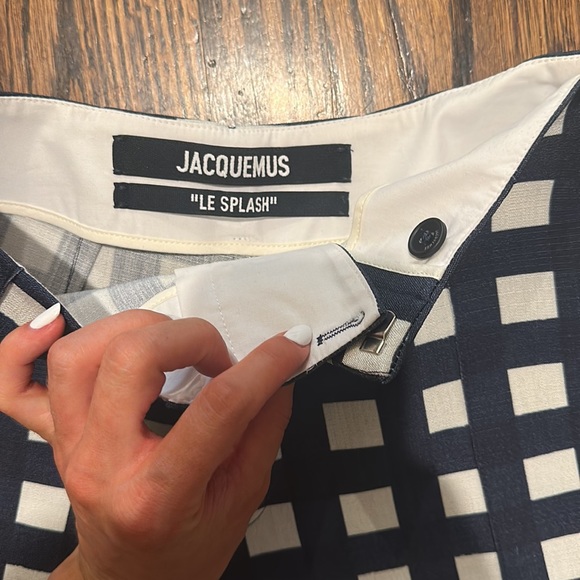 Jacquemus “Le Splash” checkered two piece set - Picture 5 of 9